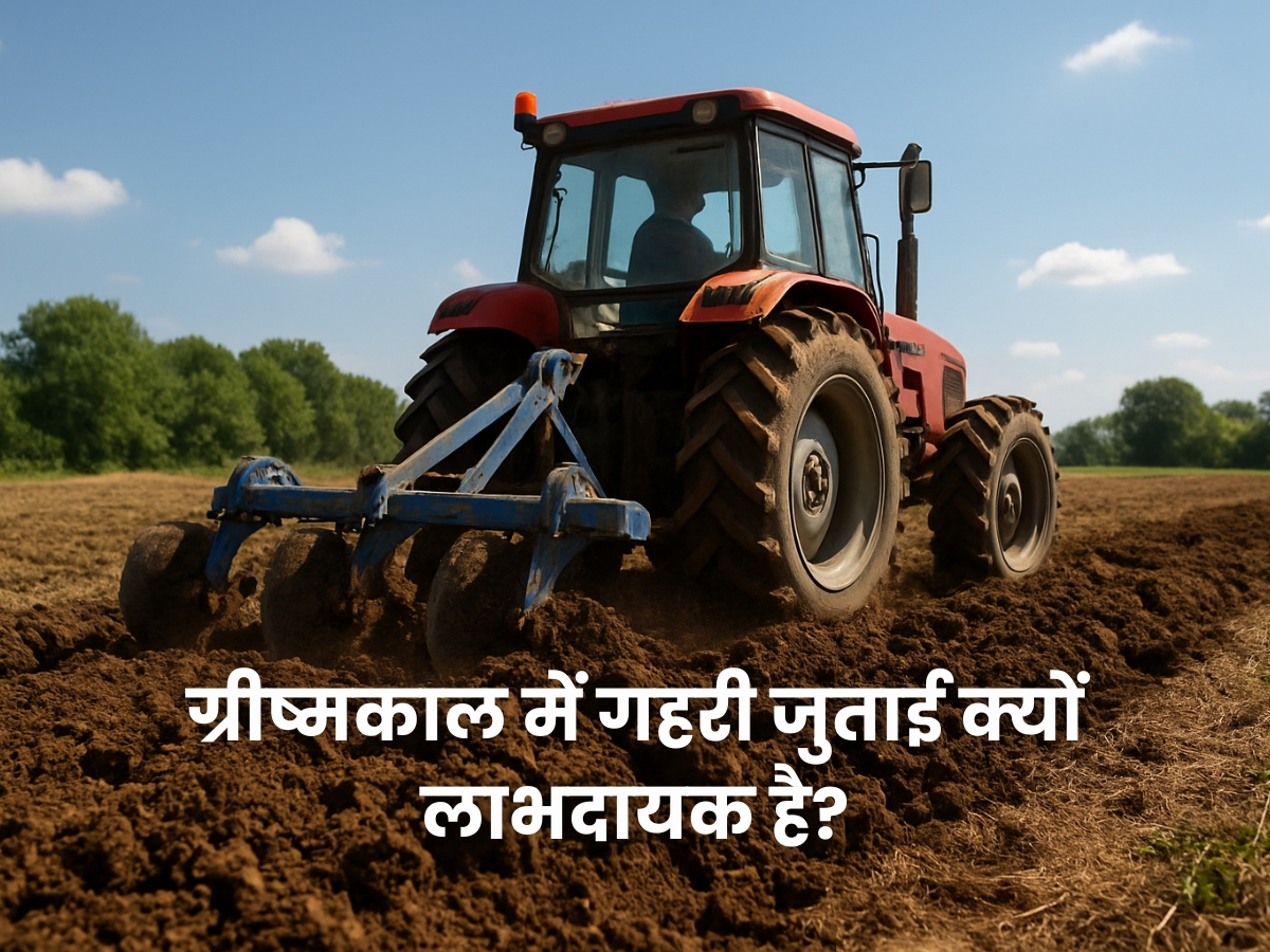 ग्रीष्मकाल में गहरी जुताई क्यों लाभदायक है?
