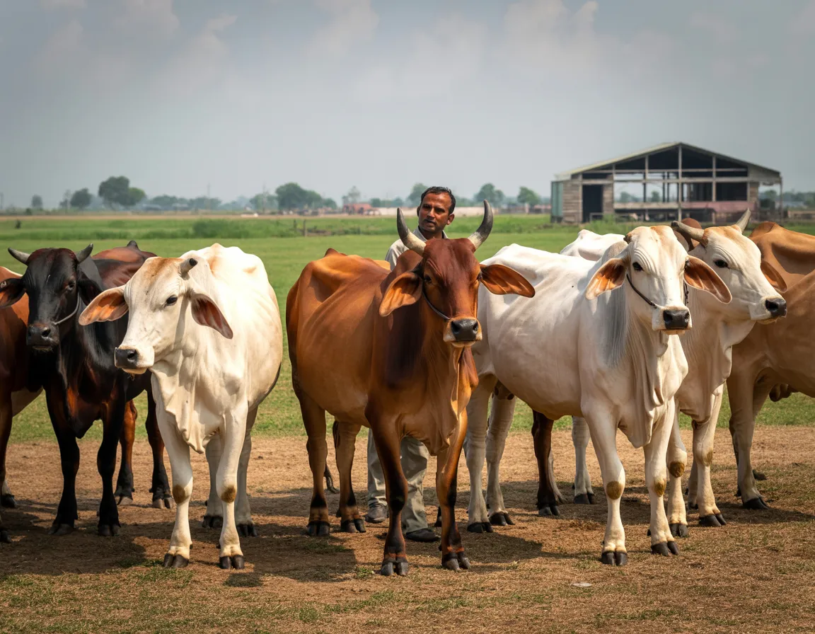 भारतीय गायों के प्रकार एवं वर्गीकरण