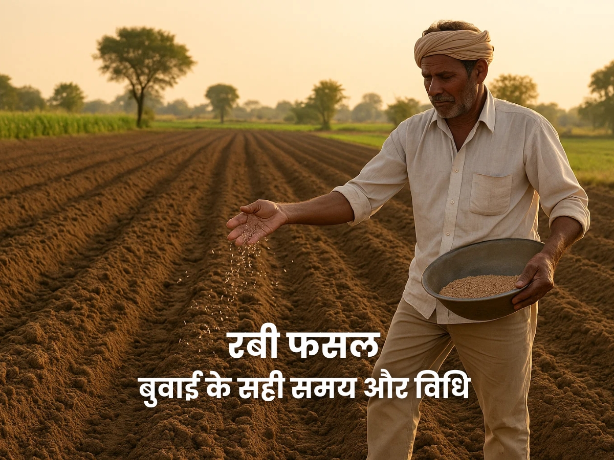 रबी फसल बुवाई के सही समय और विधि पर विस्तृत जानकारी